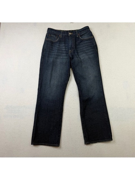 Lucky Brand Other - Lucky Brand Jeans Mens Classic Fit 30x 28 Blue Denim Straight Leg Short Inseam